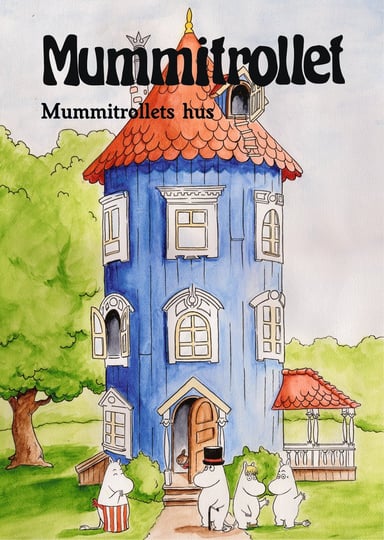 Omslag av "Mummitrollets hus"