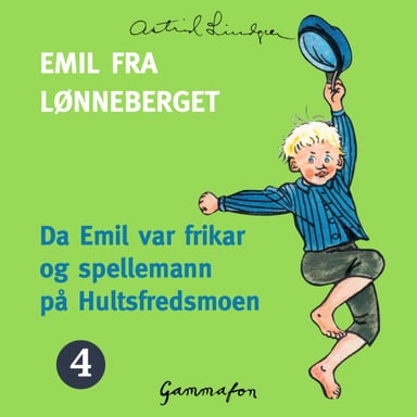 Omslag av "Da Emil var frikar og spellemann på Hultsfredsmoen"