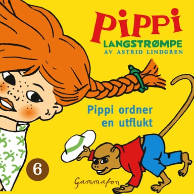 Omslag av "Pippi ordner en utflukt"