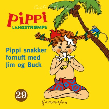Omslag av "Pippi snakker fornuft med Jim og Buck"
