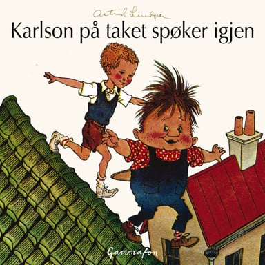 Omslag av "Karlson på taket spøker igjen"
