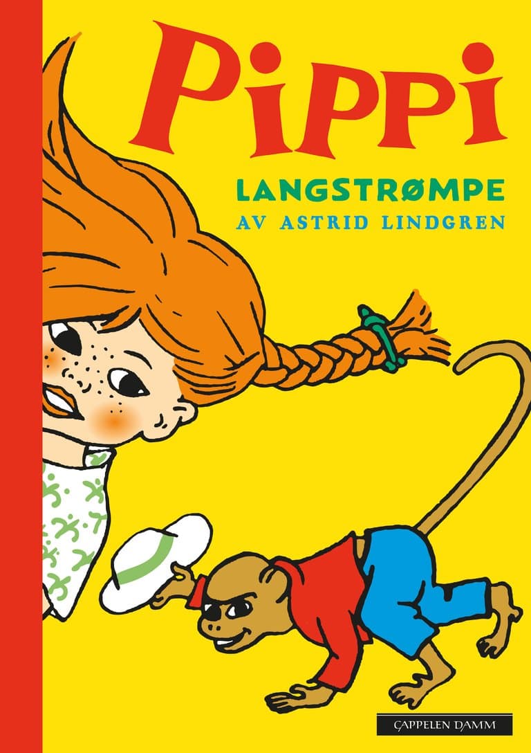 Omslag Pippi Langstrømpe av Astrid Lindgren (Ebok)