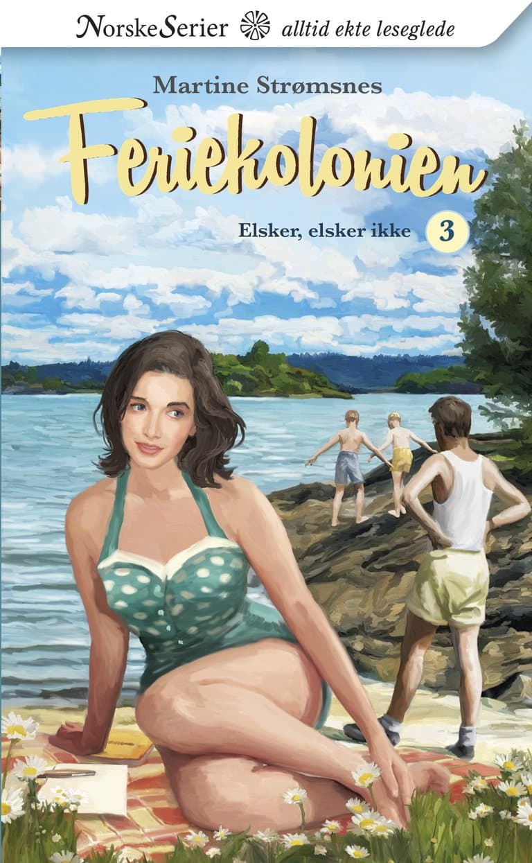 Omslag Elsker, elsker ikke av Martine Strømsnes (Heftet)