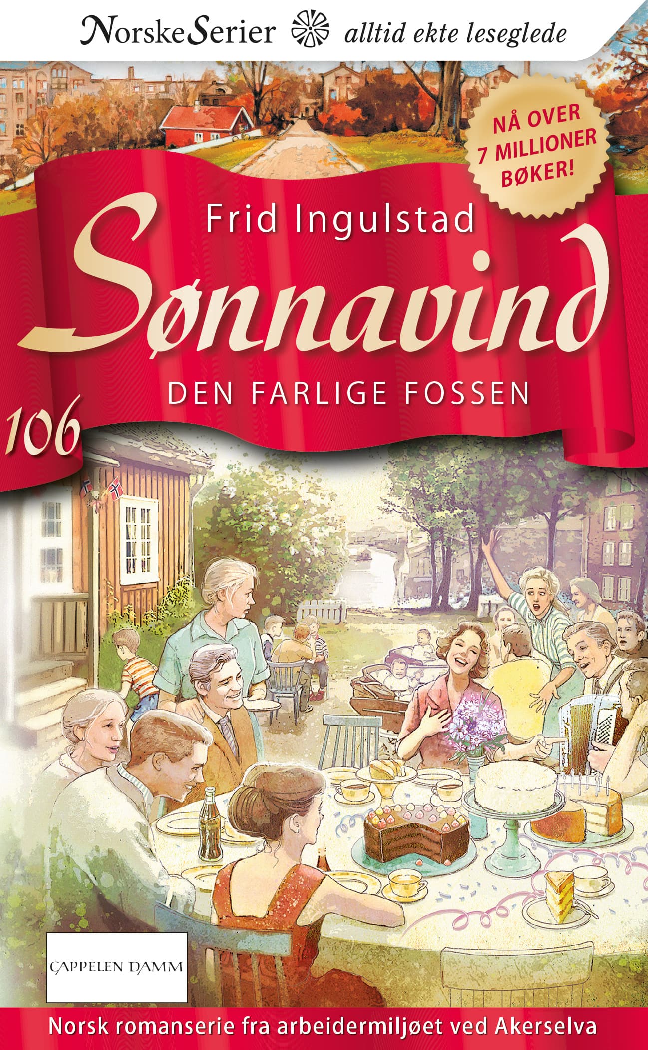 Omslag Den farlige fossen av Frid Ingulstad (Heftet)