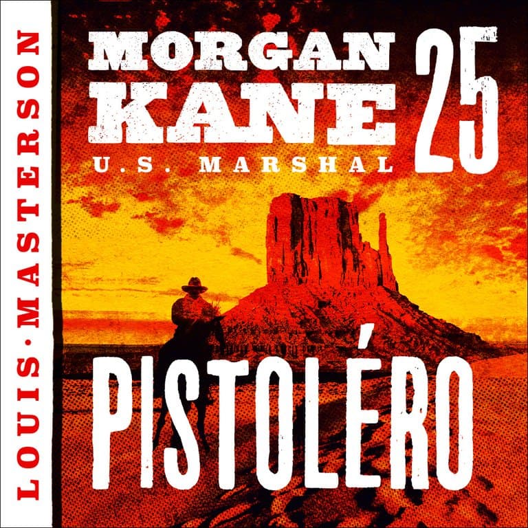 Omslag Pistoléro av Louis Masterson (Lydbok)