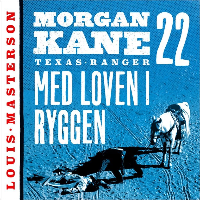 Omslag Med loven i ryggen av Louis Masterson (Lydbok)