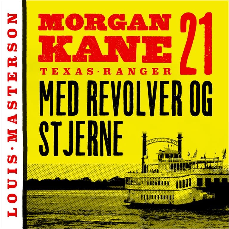 Omslag Med revolver og stjerne av Louis Masterson (Lydbok)