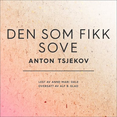 Omslag av "Den som fikk sove"