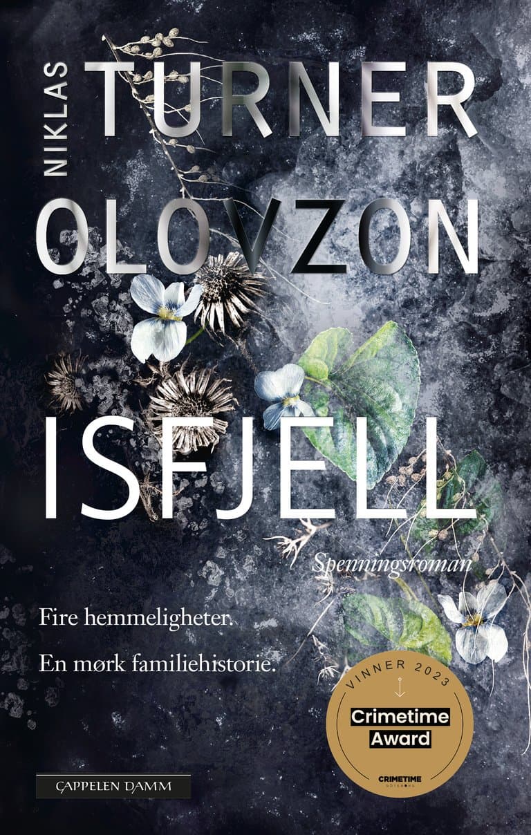 Omslag Isfjell av Niklas Turner Olovzon (Innbundet)