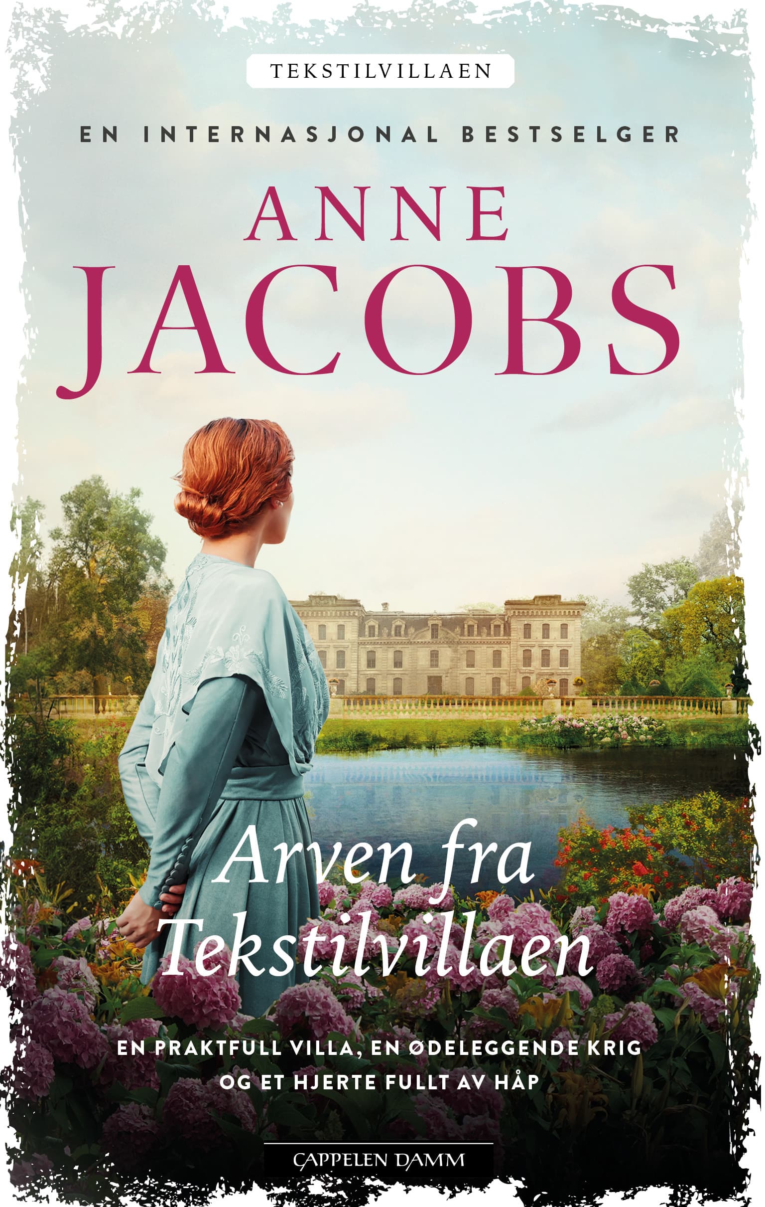 Omslag Arven fra Tekstilvillaen av Anne Jacobs (Innbundet)
