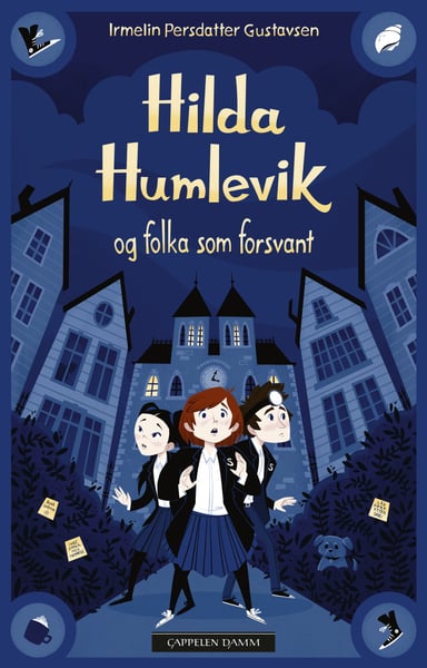 Omslag av "Hilda Humlevik og folka som forsvant"