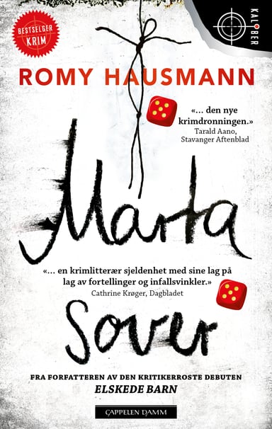 Omslag av "Marta sover"