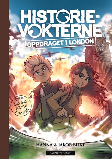 Omslag av "Historievokterne: Oppdraget i London"