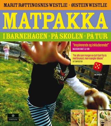 Omslag av "Matpakka til alle barn"