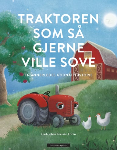 Omslag av "Traktoren som så gjerne ville sove"