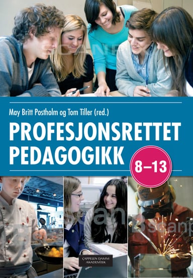 Omslag av "Profesjonsrettet pedagogikk 8 - 13"
