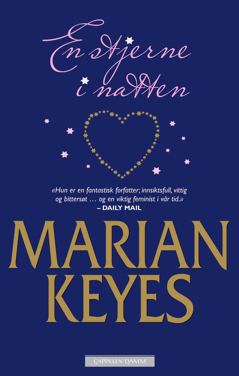 Omslag En stjerne i natten av Marian Keyes (Innbundet)