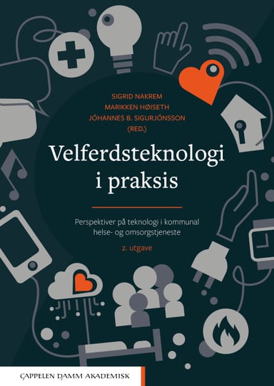 Omslag av "Velferdsteknologi i praksis"
