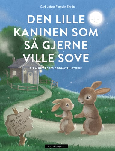 Omslag av "Den lille kaninen som så gjerne ville sove - nyillustrert"