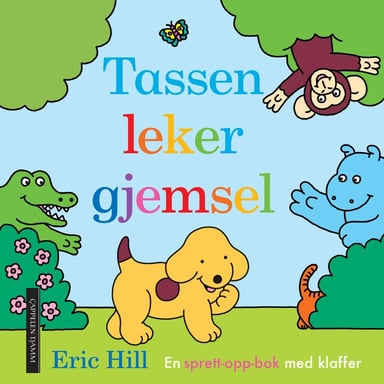 Omslag av "Tassen leker gjemsel"