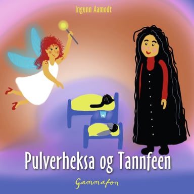 Omslag av "Pulverheksa og Tannfeen"