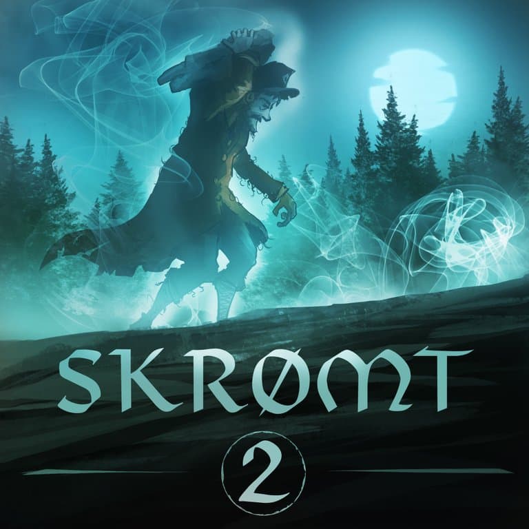 Omslag Skrømt 2 - Gjengangeren i skogen av Jon Ewo (Lydbok)