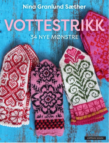 Omslag av "Vottestrikk"