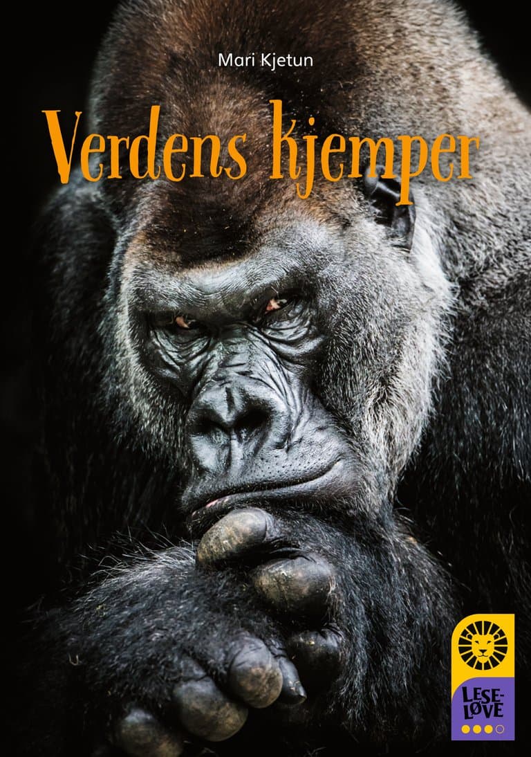 Omslag Leseløve nivå 3 - Verdens kjemper av Mari Kjetun (Innbundet)