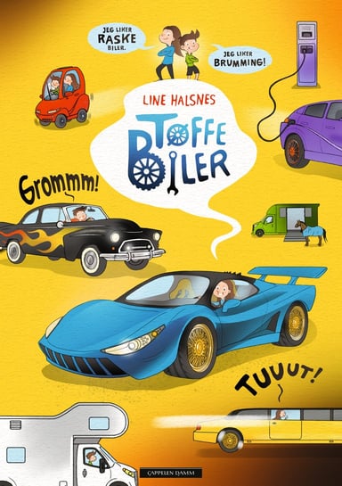 Omslag av "Tøffe biler"