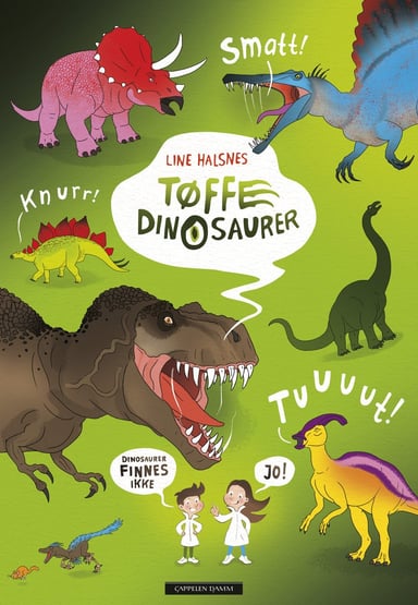 Omslag av "Tøffe dinosaurer"