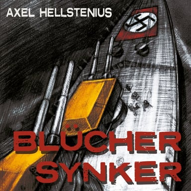 Omslag av "Blücher synker"