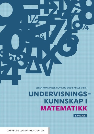 Omslag av "Undervisningskunnskap i matematikk"