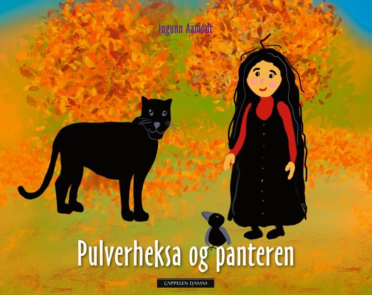 Omslag Pulverheksa og panteren av Ingunn Aamodt (Innbundet)