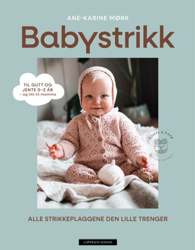 Omslag av "Babystrikk"