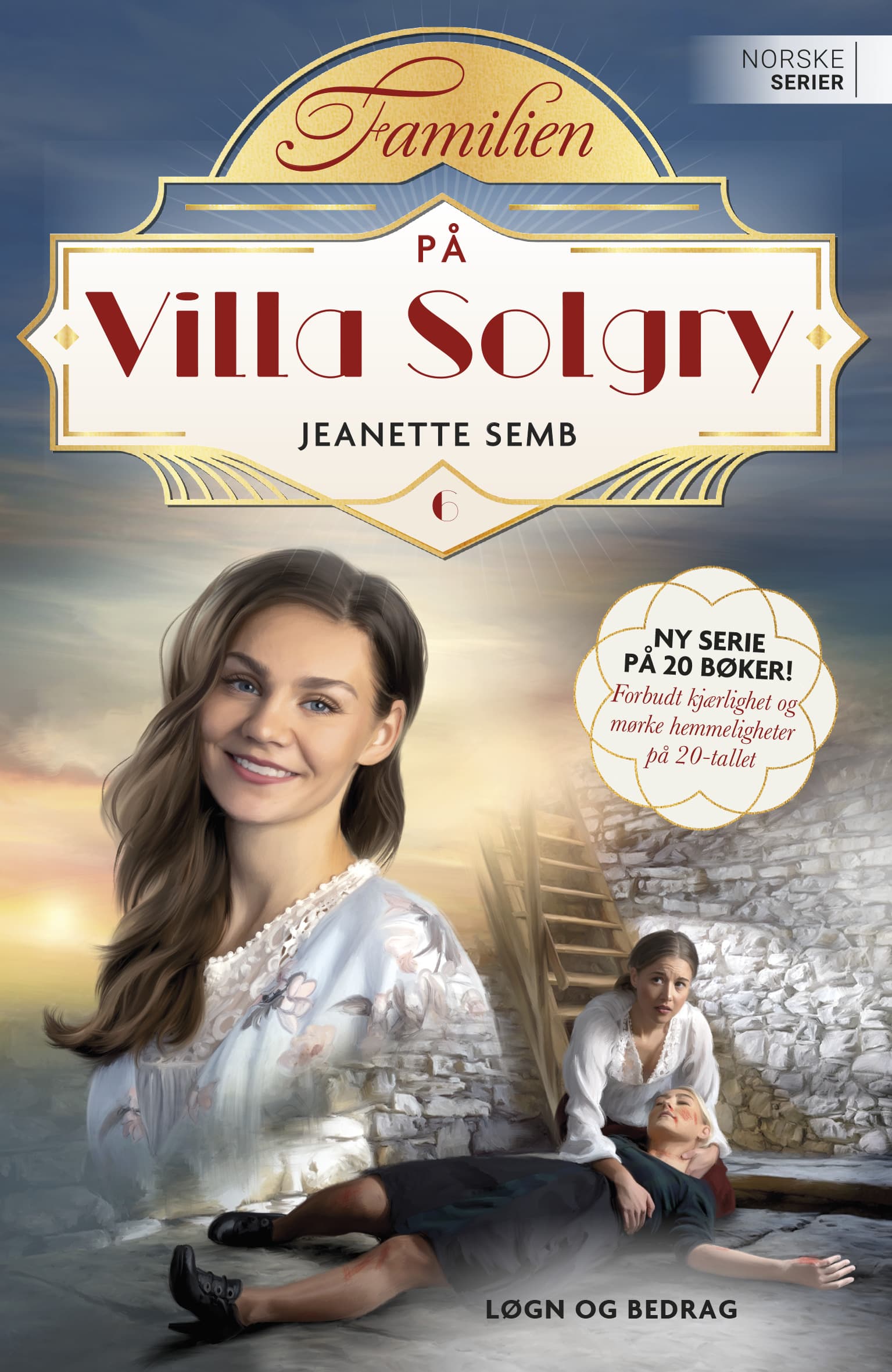 Omslag Løgn og bedrag av Jeanette Semb (Ebok)