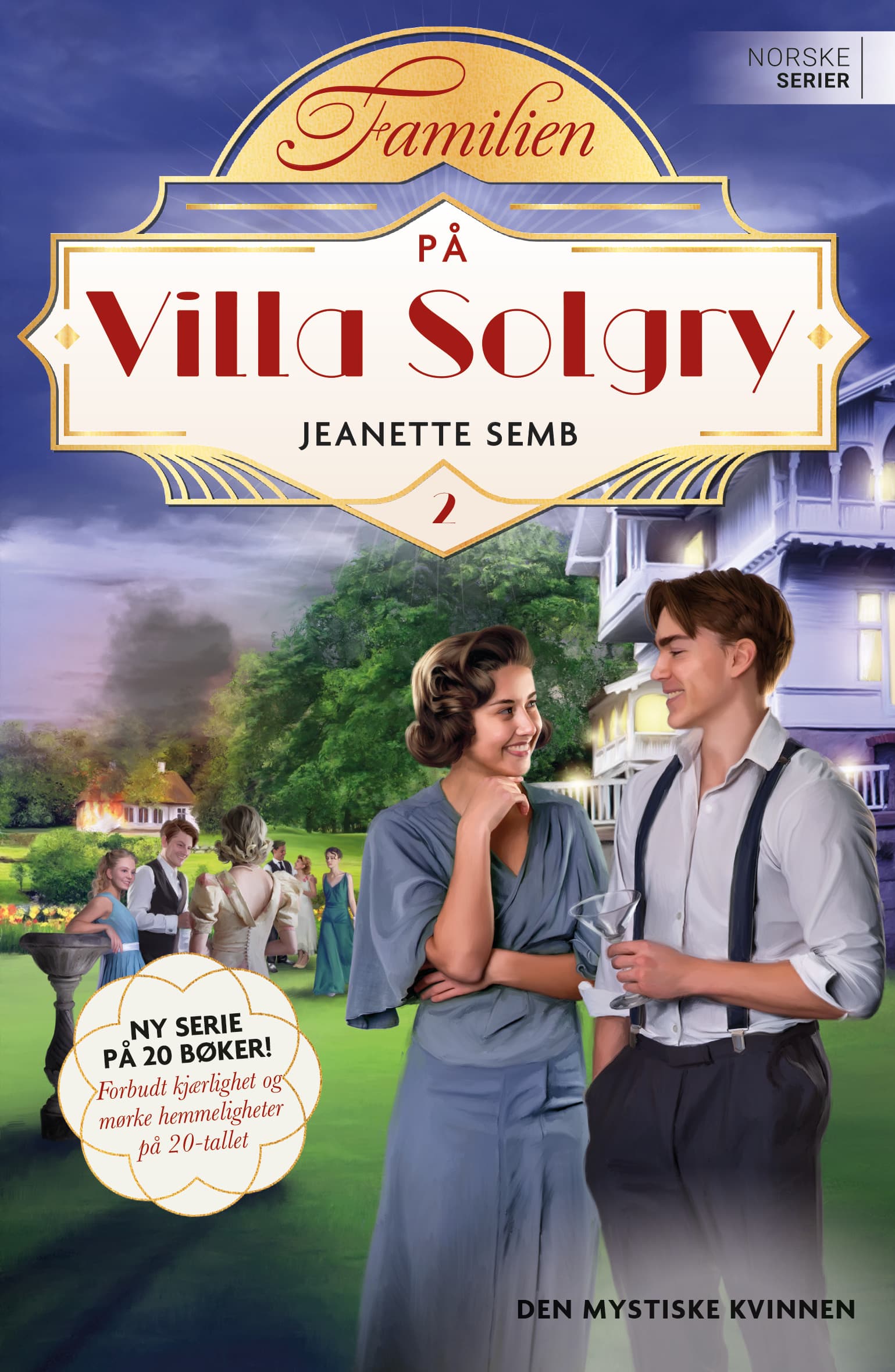 Omslag Den mystiske kvinnen av Jeanette Semb (Ebok)