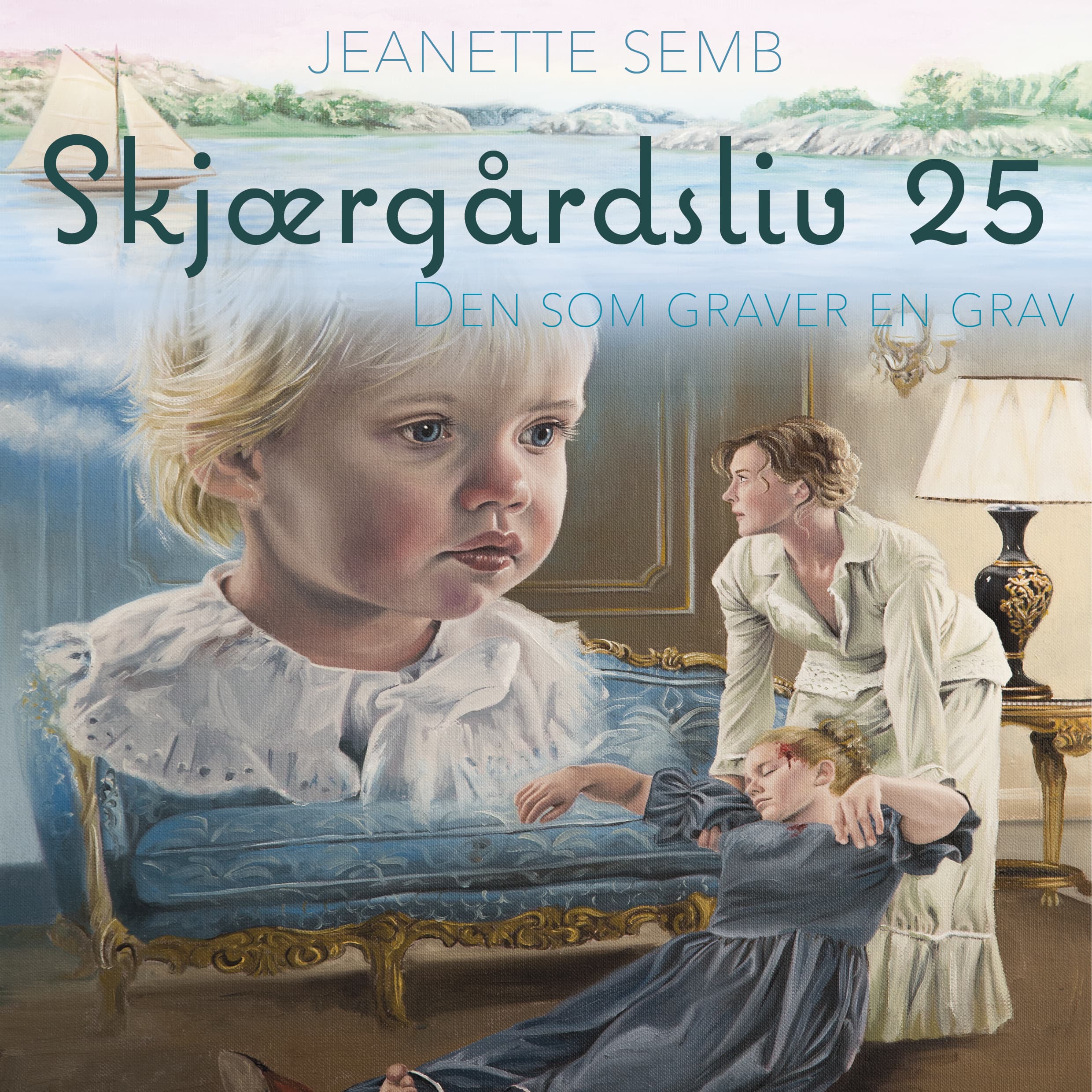 Omslag Den som graver en grav av Jeanette Semb (Lydbok)