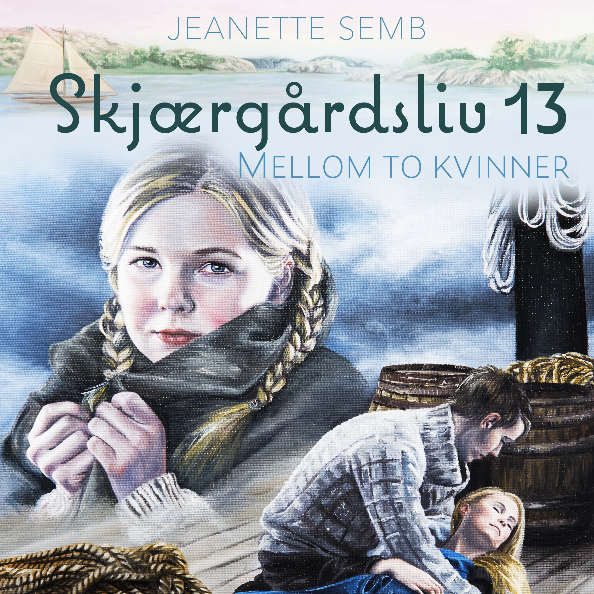 Omslag Mellom to kvinner av Jeanette Semb (Lydbok)