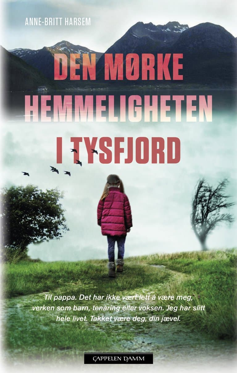Omslag Den mørke hemmeligheten i Tysfjord av Anne-Britt Harsem (Ebok)