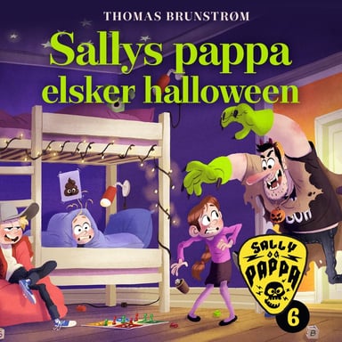 Omslag av "Sallys pappa elsker halloween"