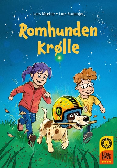 Omslag av "Leseløve nivå 4: Romhunden Krølle"