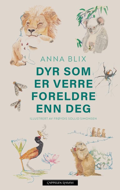 Omslag av "Dyr som er verre foreldre enn deg"