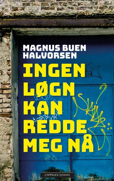 Omslag av "Ingen løgn kan redde meg nå"