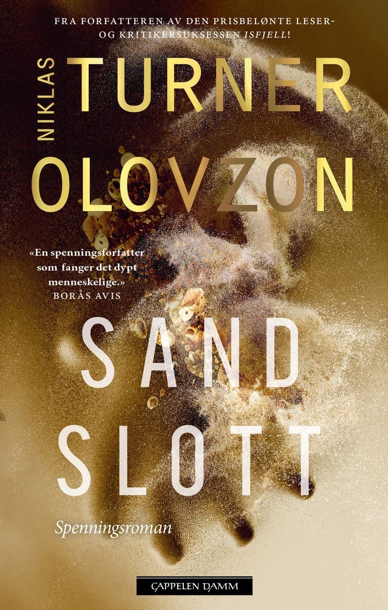 Omslag Sandslott av Niklas Turner Olovzon (Innbundet)
