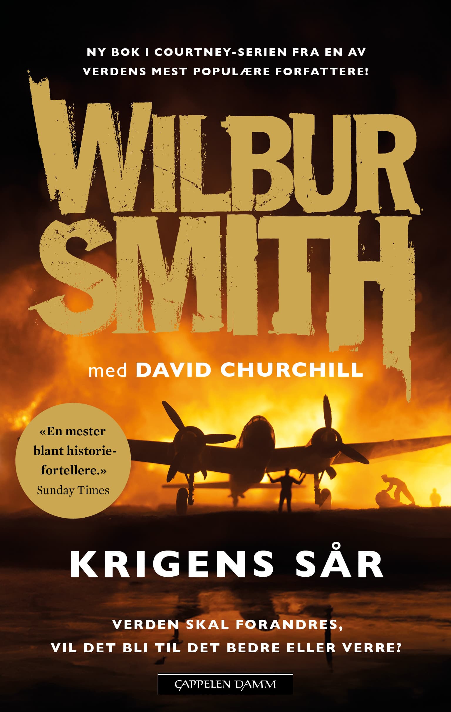 Omslag Krigens sår av Wilbur Smith (Heftet)
