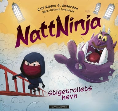 Omslag av "NATTNINJA - Stigetrollets hevn"