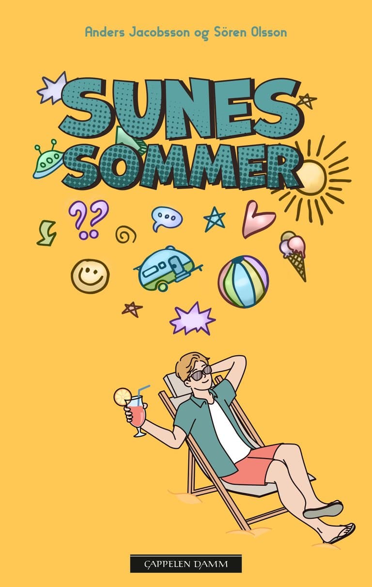 Omslag Sunes sommer av Anders Jacobsson og Sören Olsson (Ebok)