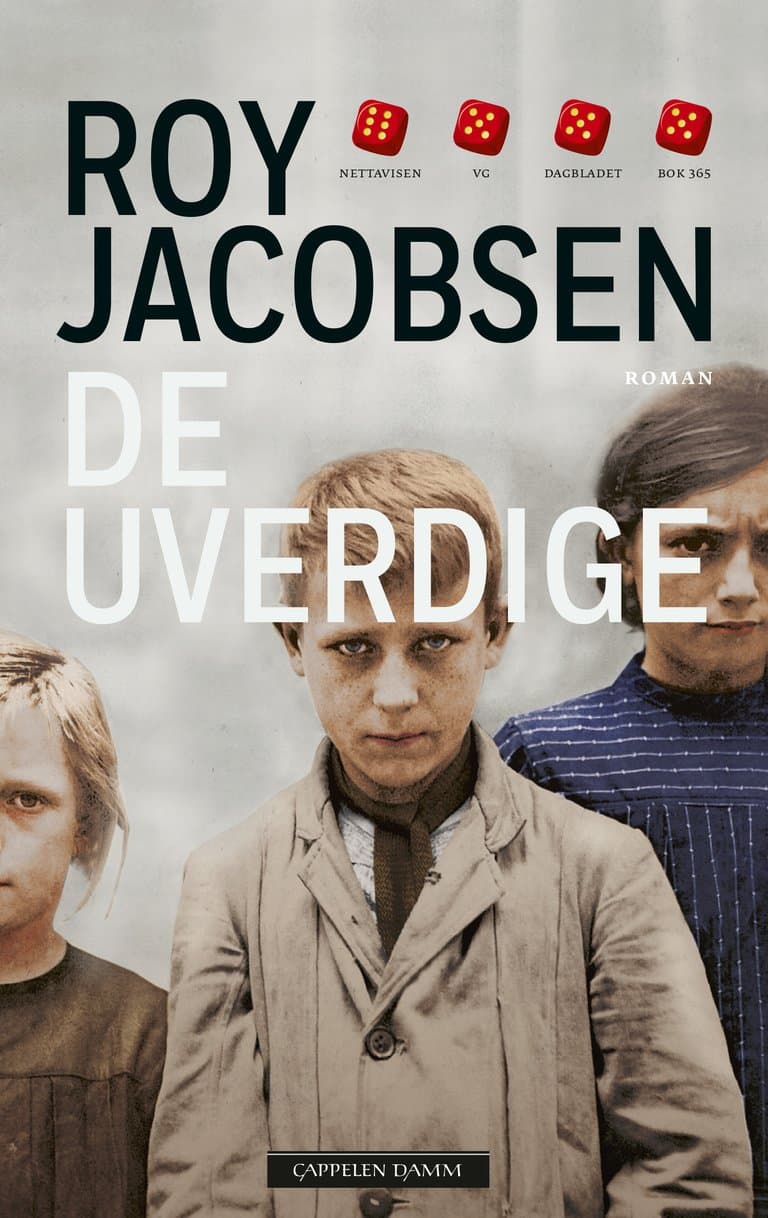 Omslag De uverdige av Roy Jacobsen (Innbundet)