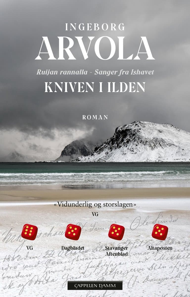 Omslag Kniven i ilden av Ingeborg Arvola (Ebok)