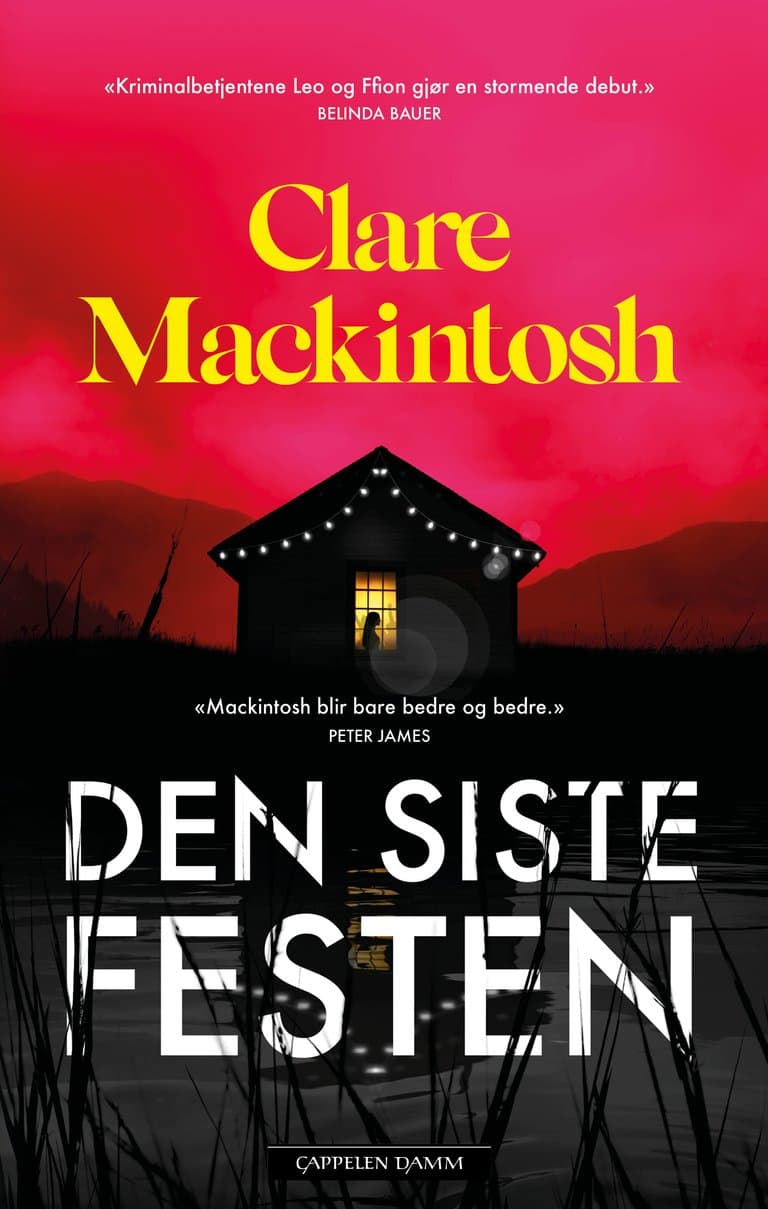 Omslag Den siste festen av Clare Mackintosh (Innbundet)